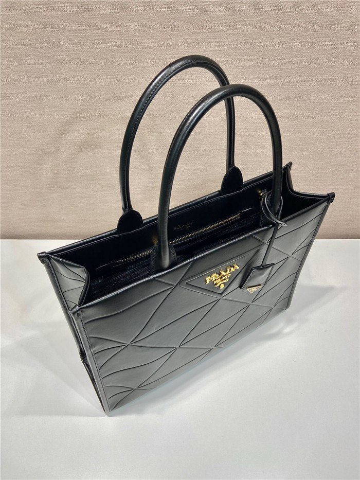 Prada 프라다 레더 토트백 라지 1BA377