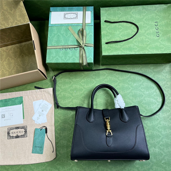 GUCCI 구찌 재키 196 스몰 내추럴 그레인 토트백 727810