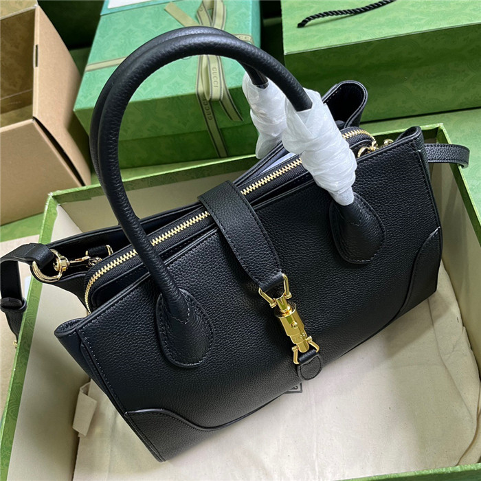 GUCCI 구찌 재키 196 스몰 내추럴 그레인 토트백 727810