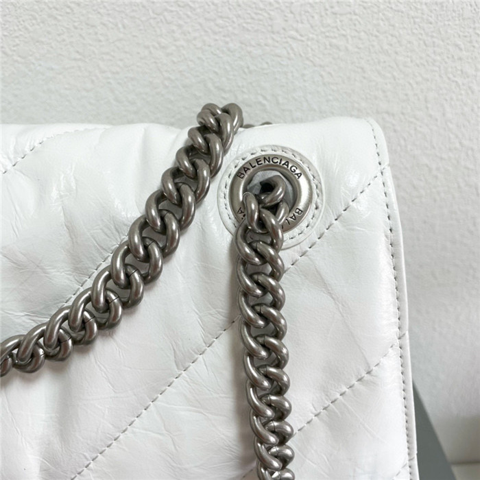 [미스에이 수지] BALENCIAGA 발렌시아가 크러쉬백 XS 옵틱 화이트