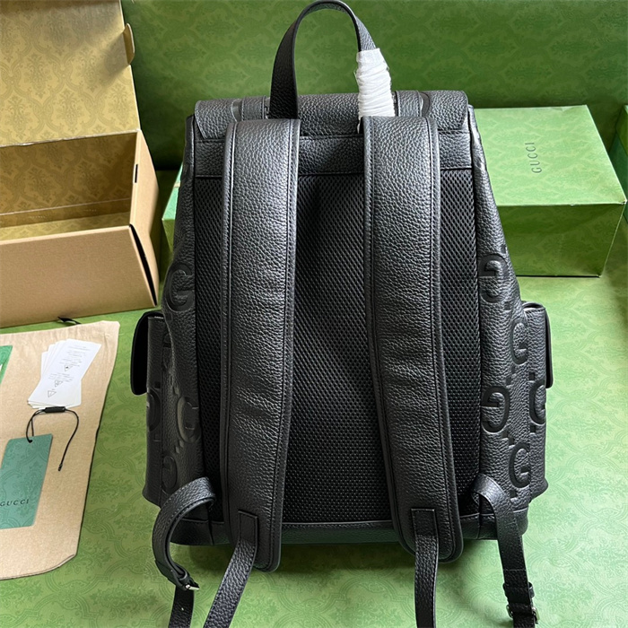 GUCCI 구찌 GG 엠보스 가죽 백팩_625770