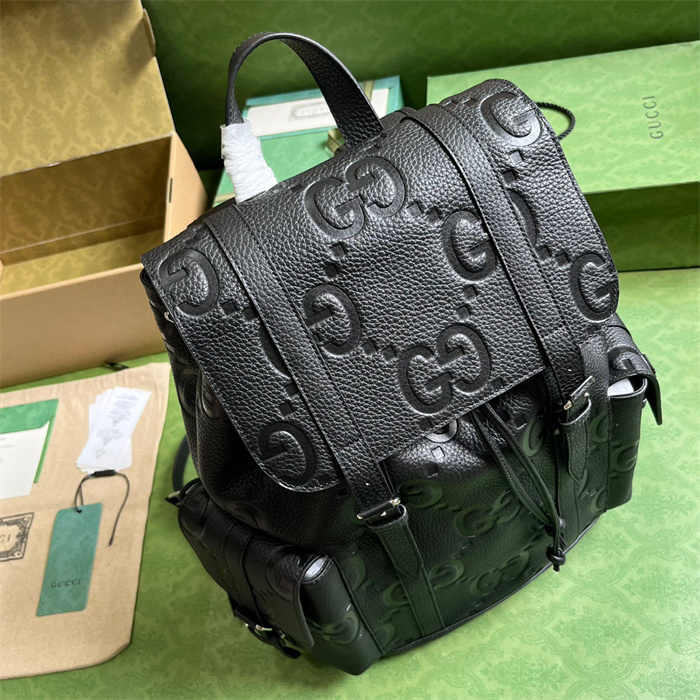 GUCCI 구찌 GG 엠보스 가죽 백팩_625770