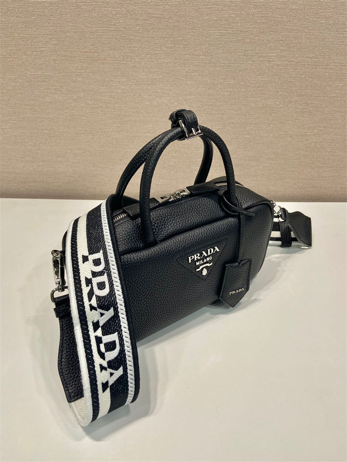 PRADA 프라다 레더 탑 핸들백 1BB102