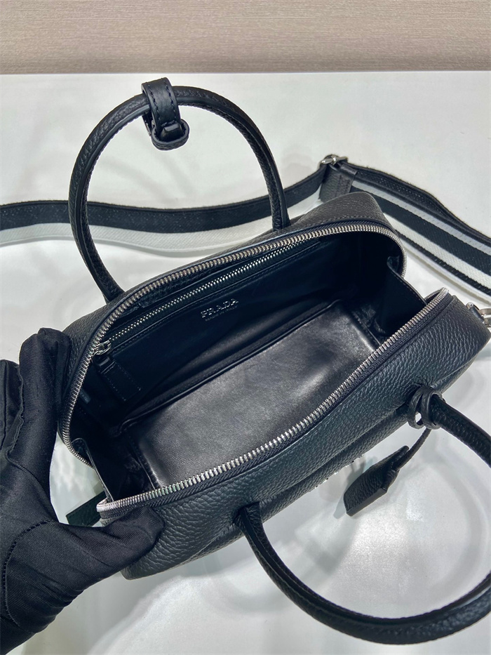 PRADA 프라다 레더 탑 핸들백 1BB102