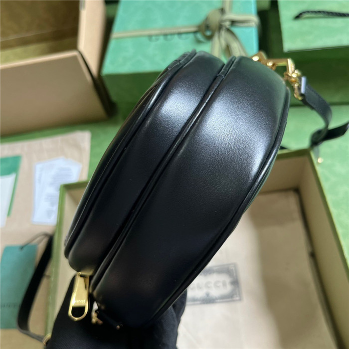 GUCCI   구찌 인터로킹 G 미니 하트 숄더백 751628