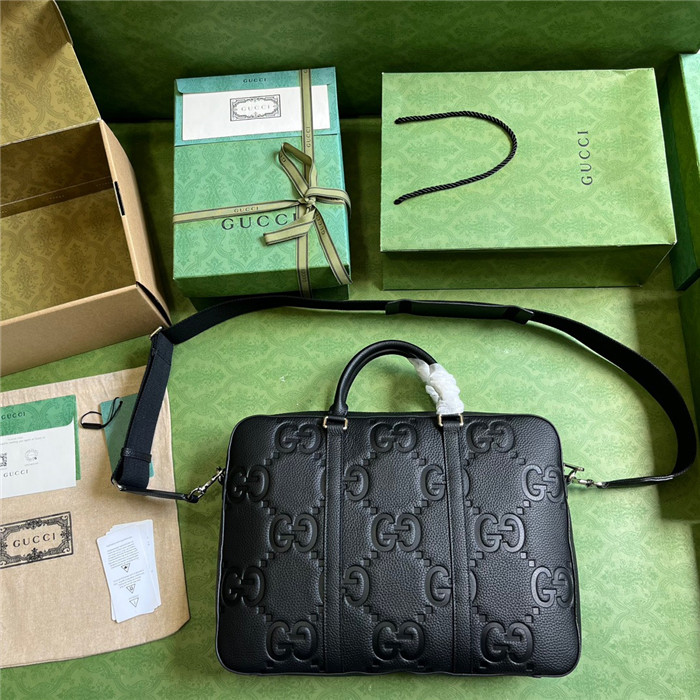 GUCCI  구찌 GG 엠보스 서류 가방 65857
