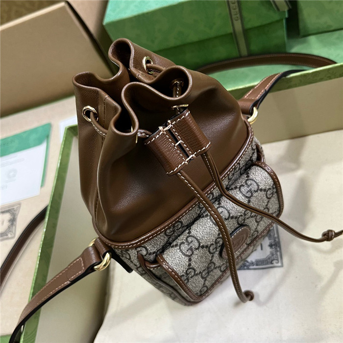 GUCCI  구찌 인터로킹 G 미니 버킷백 746303