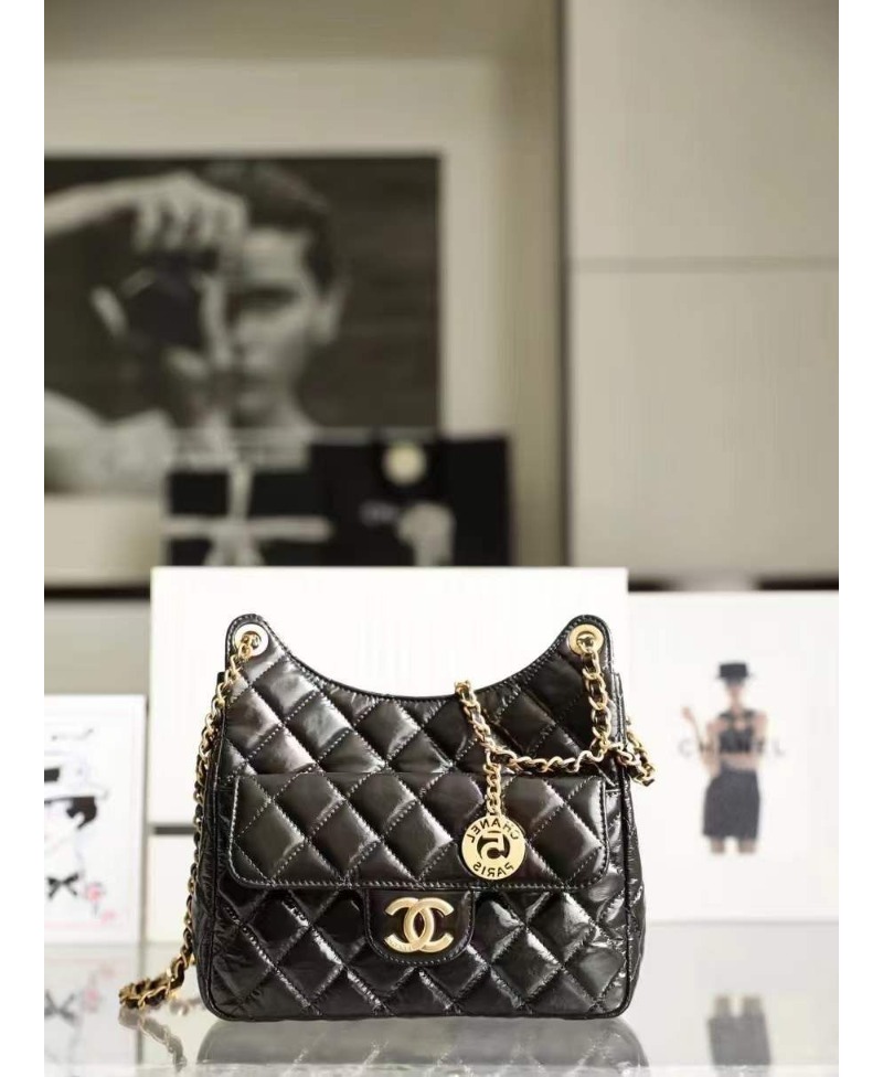 Chanel 샤넬 23c 포켓 체인 호보백 스몰 미디움 제니백