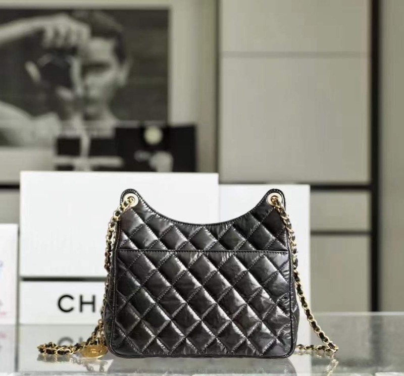 Chanel 샤넬 23c 포켓 체인 호보백 스몰 미디움 제니백