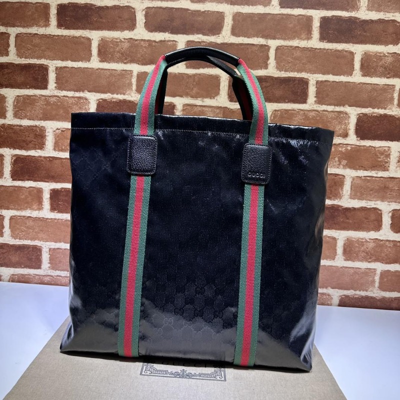 GUCCI 구찌 GG 크리스털 미디엄 토트백