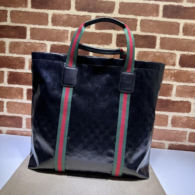 GUCCI 구찌 GG 크리스털 미디엄 토트백