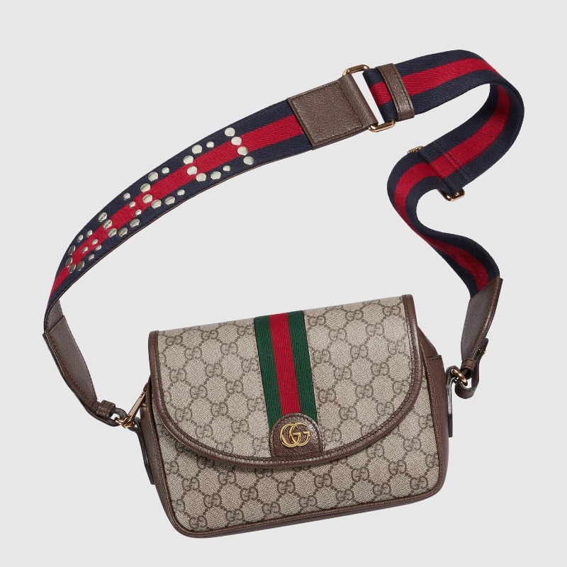 GUCCI 구찌 오피디아 수프림 GG 스몰 숄더백