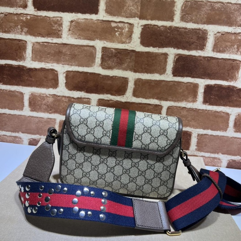 GUCCI 구찌 오피디아 수프림 GG 스몰 숄더백