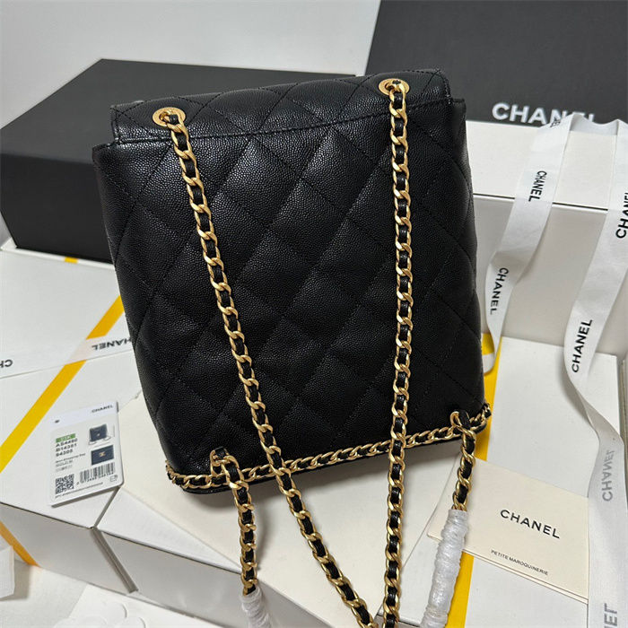 Chanel   샤넬 캐비어 체인 백팩 AS4490
