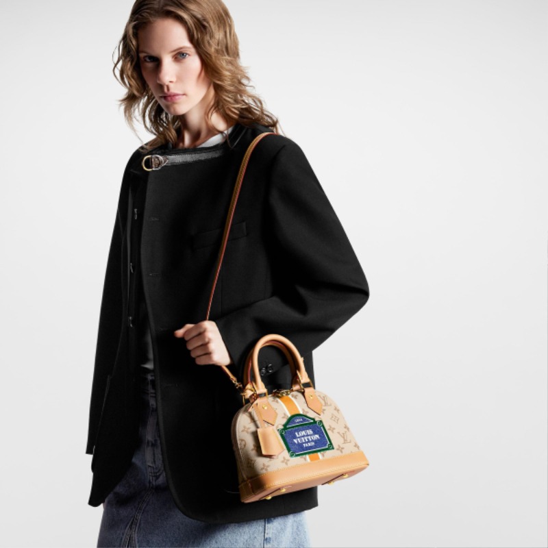 LOUIS VUITTON 루이비통 모노파나메 코팅 캔버스 알마 BB 백