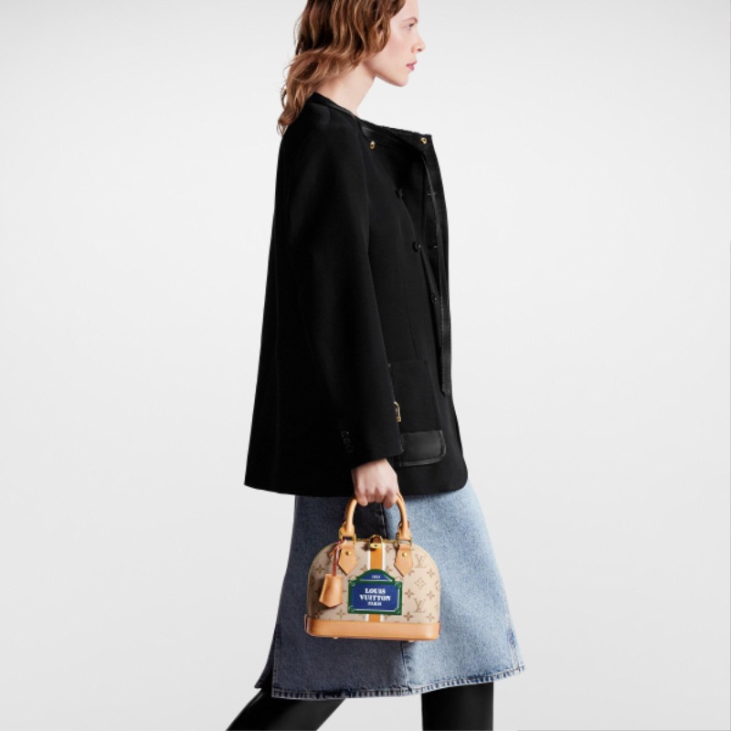LOUIS VUITTON 루이비통 모노파나메 코팅 캔버스 알마 BB 백
