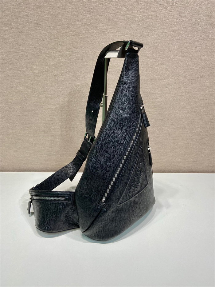 PRADA  프라다 가죽 힙색 2VZ092