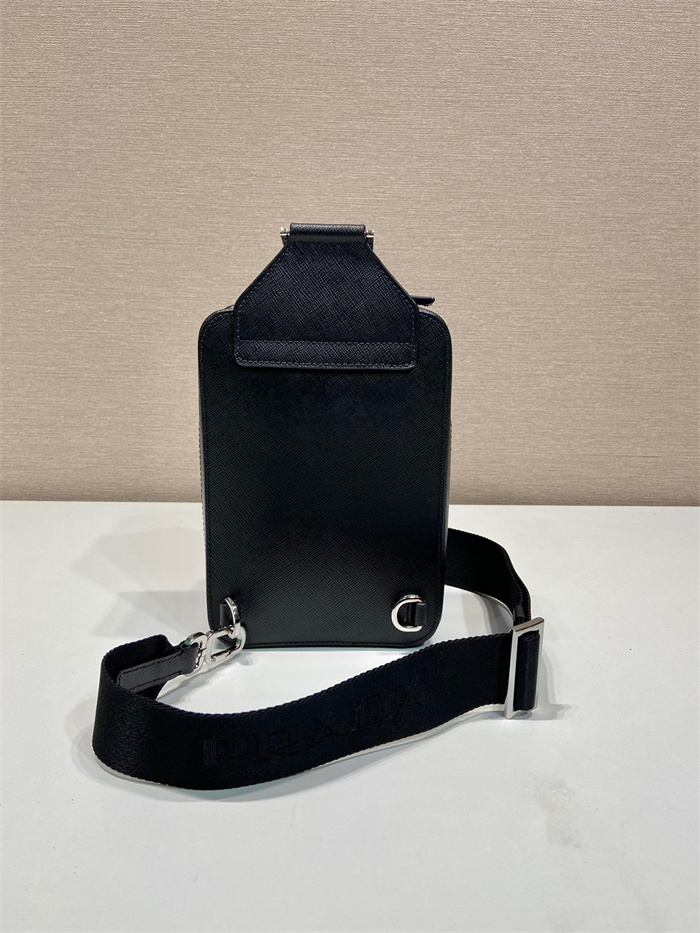 PRADA  프라다 사피아노 로고 크로스백 힙색 2VZ106