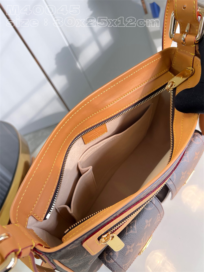 LOUIS VUITTON 루이비통 모노그램 허드슨 숄더백 GM M40045