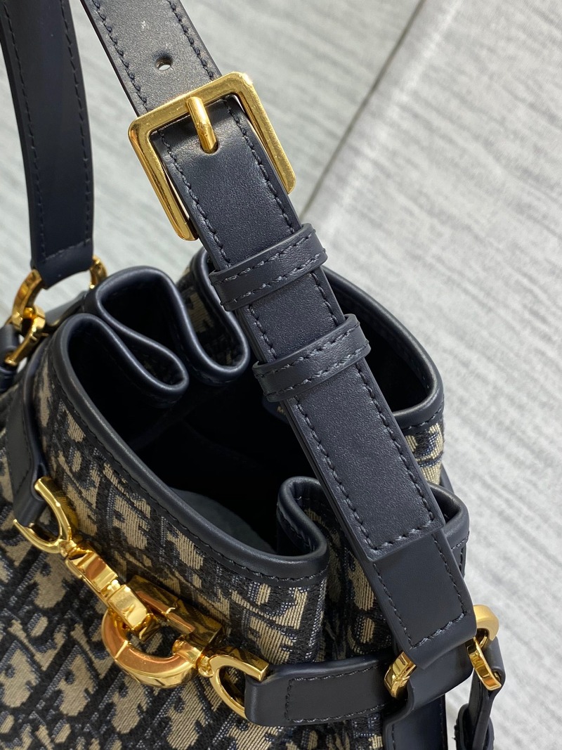  DIOR 디올 오블리크 쎄디올 버킷백