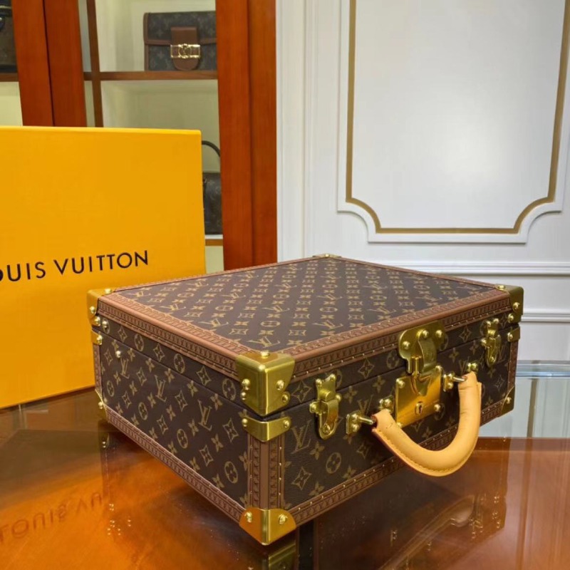 Louis Vuitton 루이비통 모노그램 트렁크 비스텐 알저 수트케이스 트렁크백 40cm