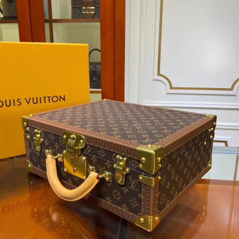 Louis Vuitton 루이비통 모노그램 트렁크 비스텐 알저 수트케이스 트렁크백 40cm