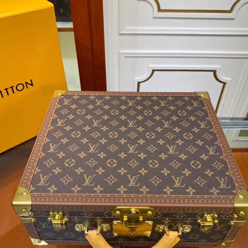 Louis Vuitton 루이비통 모노그램 트렁크 비스텐 알저 수트케이스 트렁크백 40cm
