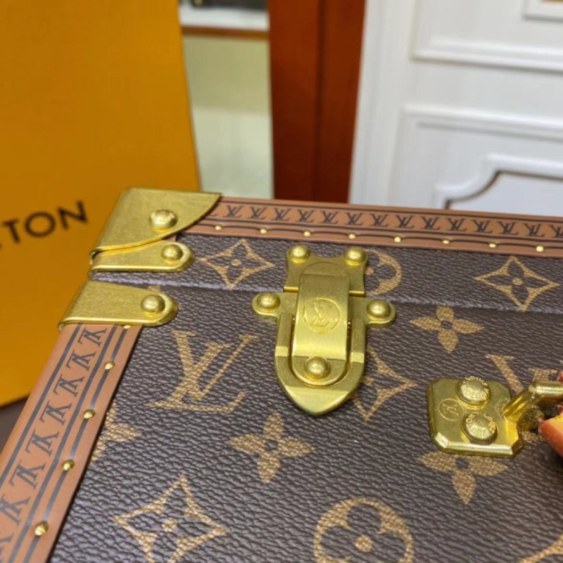 Louis Vuitton 루이비통 모노그램 트렁크 비스텐 알저 수트케이스 트렁크백 40cm