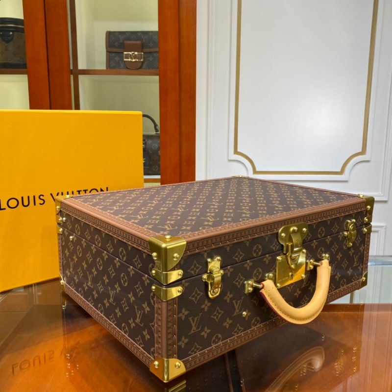 Louis Vuitton 루이비통 모노그램 트렁크 비스텐 알저 수트케이스 트렁크백 50cm