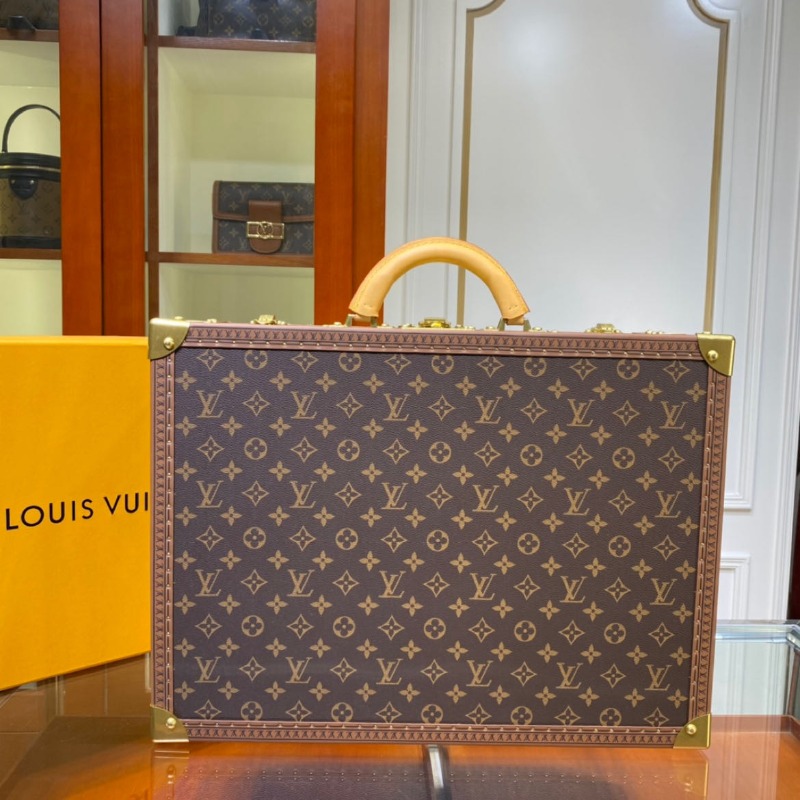 Louis Vuitton 루이비통 모노그램 트렁크 비스텐 알저 수트케이스 트렁크백 50cm