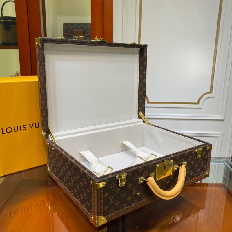 Louis Vuitton 루이비통 모노그램 트렁크 비스텐 알저 수트케이스 트렁크백 50cm
