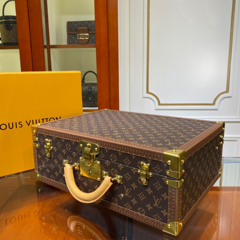 Louis Vuitton 루이비통 모노그램 트렁크 비스텐 알저 수트케이스 트렁크백 50cm