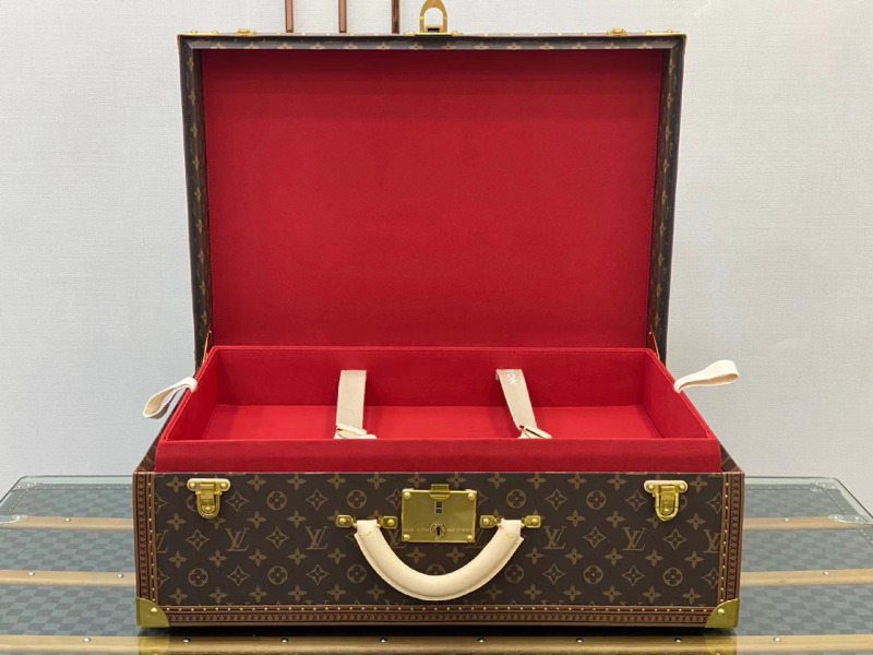 Louis Vuitton 루이비통 모노그램 트렁크 비스텐 알저 수트케이스 트렁크백 60cm