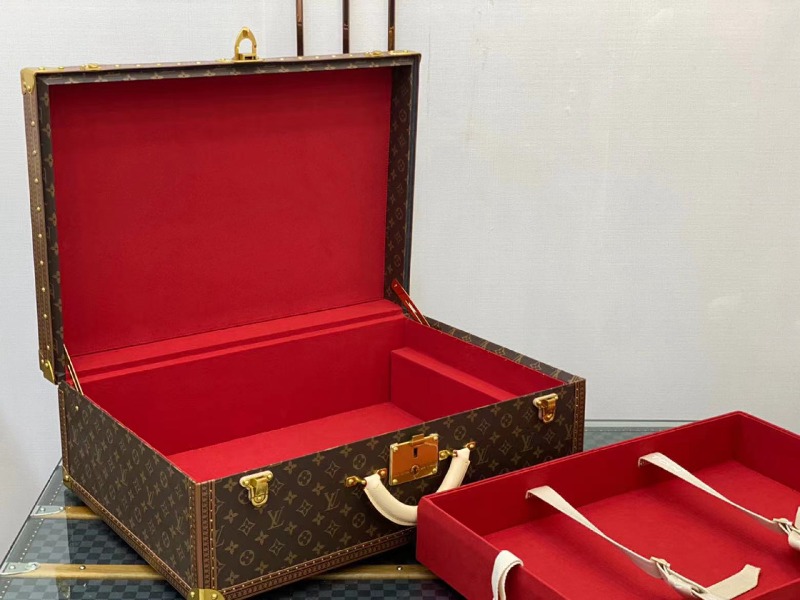 Louis Vuitton 루이비통 모노그램 트렁크 비스텐 알저 수트케이스 트렁크백 60cm