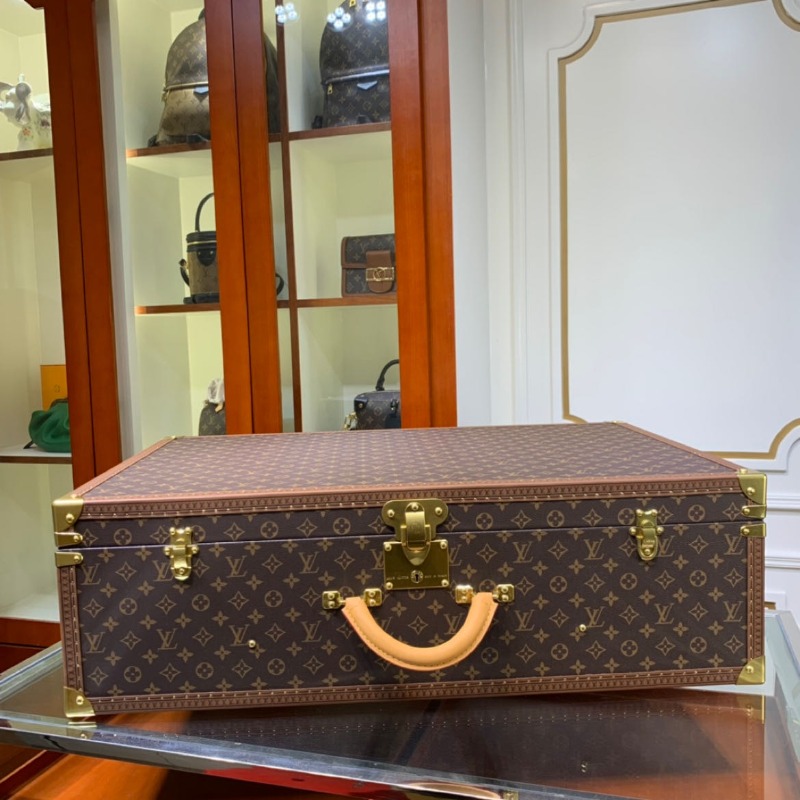 Louis Vuitton 루이비통 모노그램 트렁크 비스텐 알저 수트케이스 트렁크백 80cm