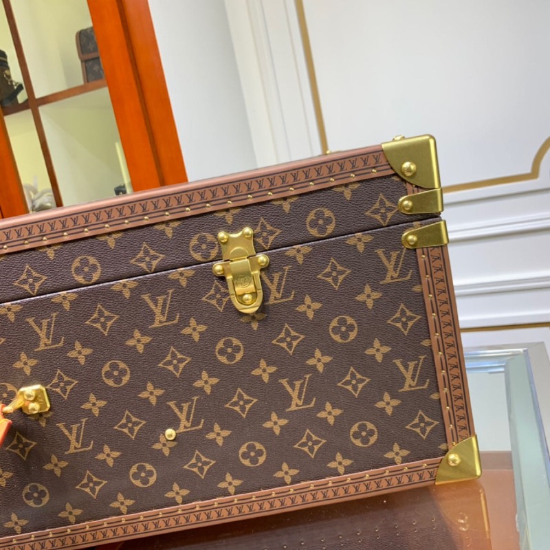 Louis Vuitton 루이비통 모노그램 트렁크 비스텐 알저 수트케이스 트렁크백 80cm
