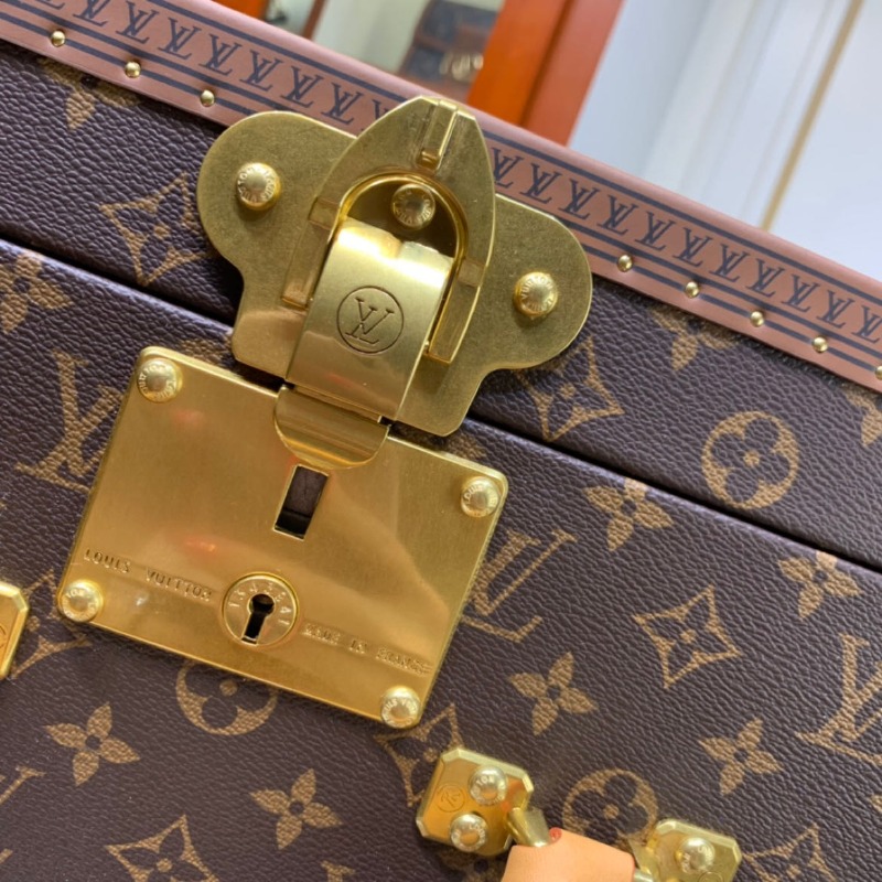Louis Vuitton 루이비통 모노그램 트렁크 비스텐 알저 수트케이스 트렁크백 80cm