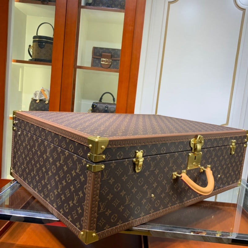 Louis Vuitton 루이비통 모노그램 트렁크 비스텐 알저 수트케이스 트렁크백 80cm