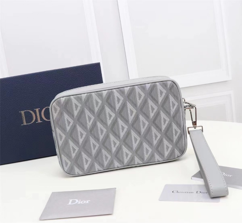DIOR 디올 그레이 CD 다이아 토일레트리 백