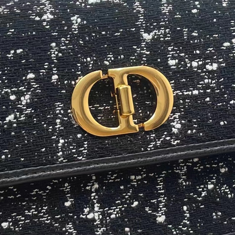 DIOR 디올 미스 카로 트위드 미니백