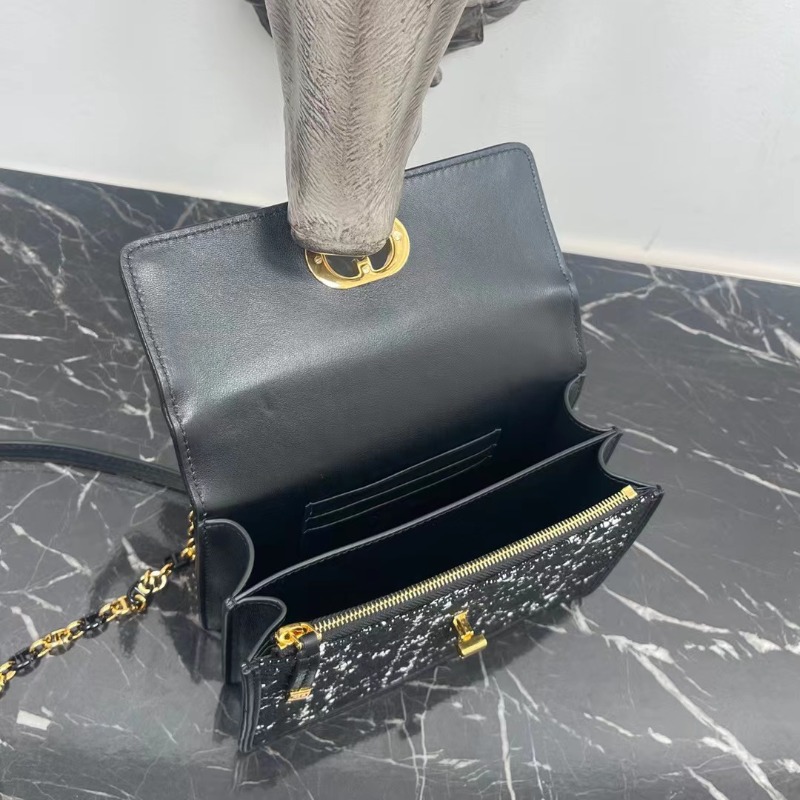 DIOR 디올 미스 카로 트위드 미니백