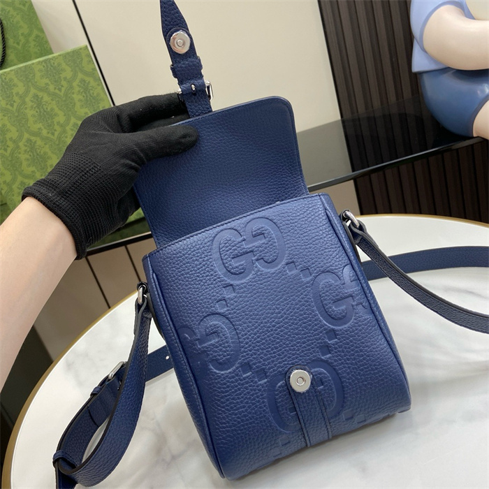 GUCCI 구찌 점보 GG 스몰 메신저백 760235