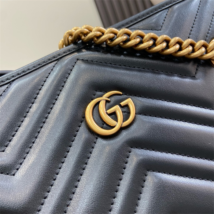 GUCCI 구찌 GG 마몬트 미디엄 토트백 779724
