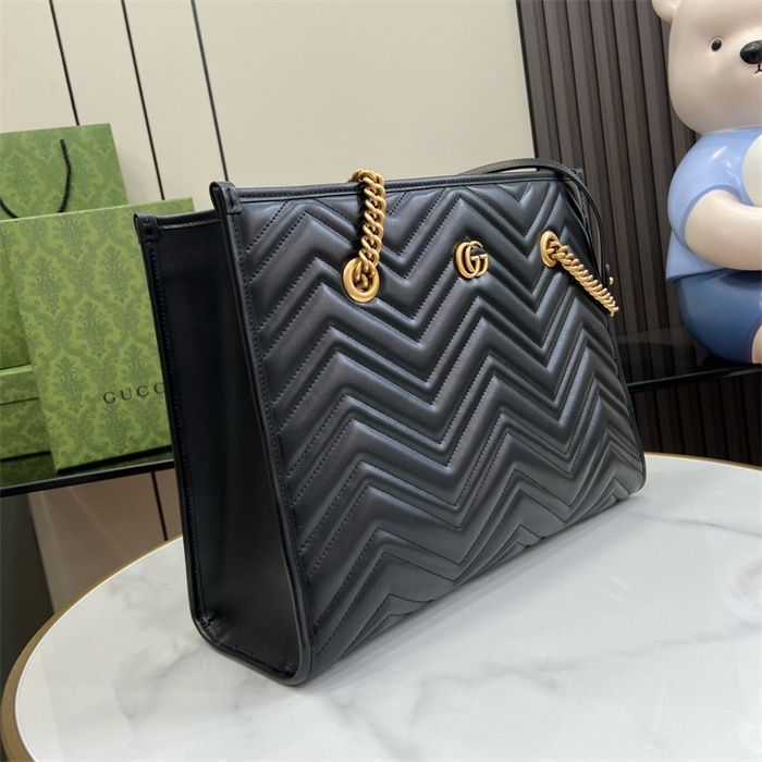 GUCCI 구찌 GG 마몬트 미디엄 토트백 779724