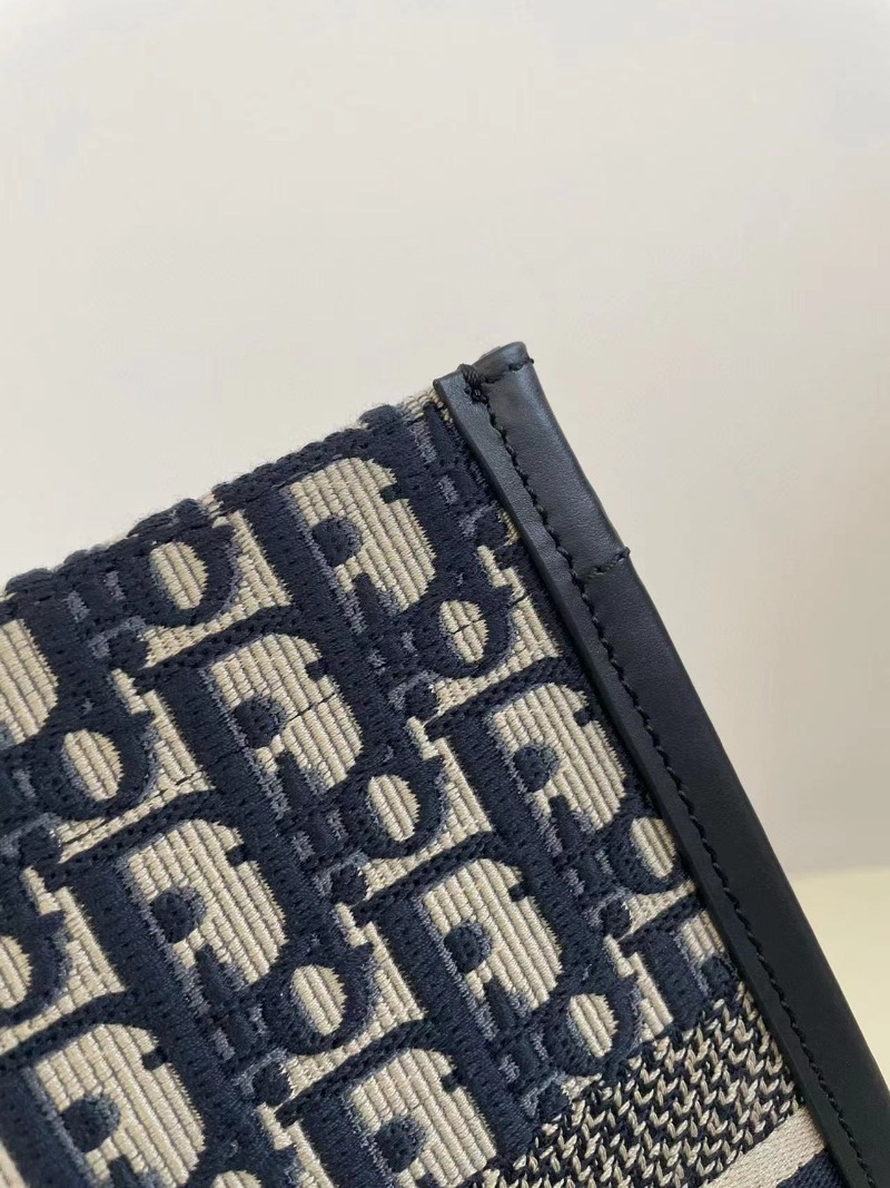 DIOR 디올 자카드 오블리크 북토트백