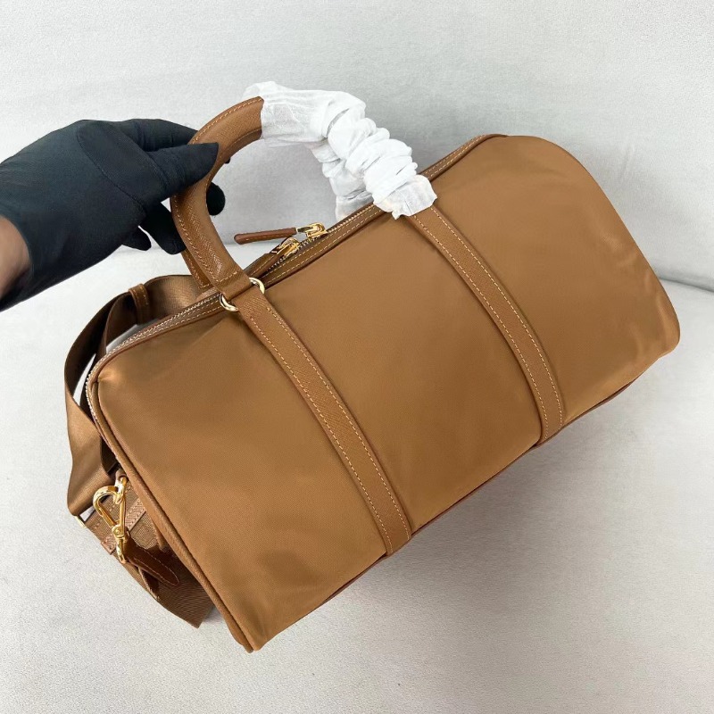 PRADA 프라다 리에디션 나일론 사피아노 탑핸들 보스턴백