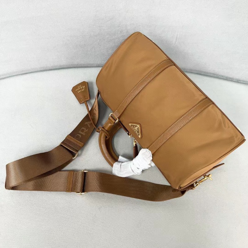 PRADA 프라다 리에디션 나일론 사피아노 탑핸들 보스턴백