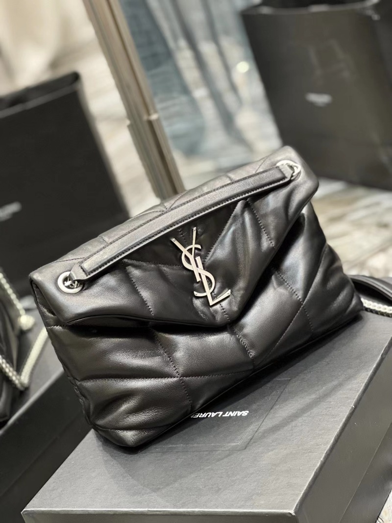 [러블리즈 이미주] Saint Laurent 생로랑 나파 퀼팅 푸퍼 스몰백