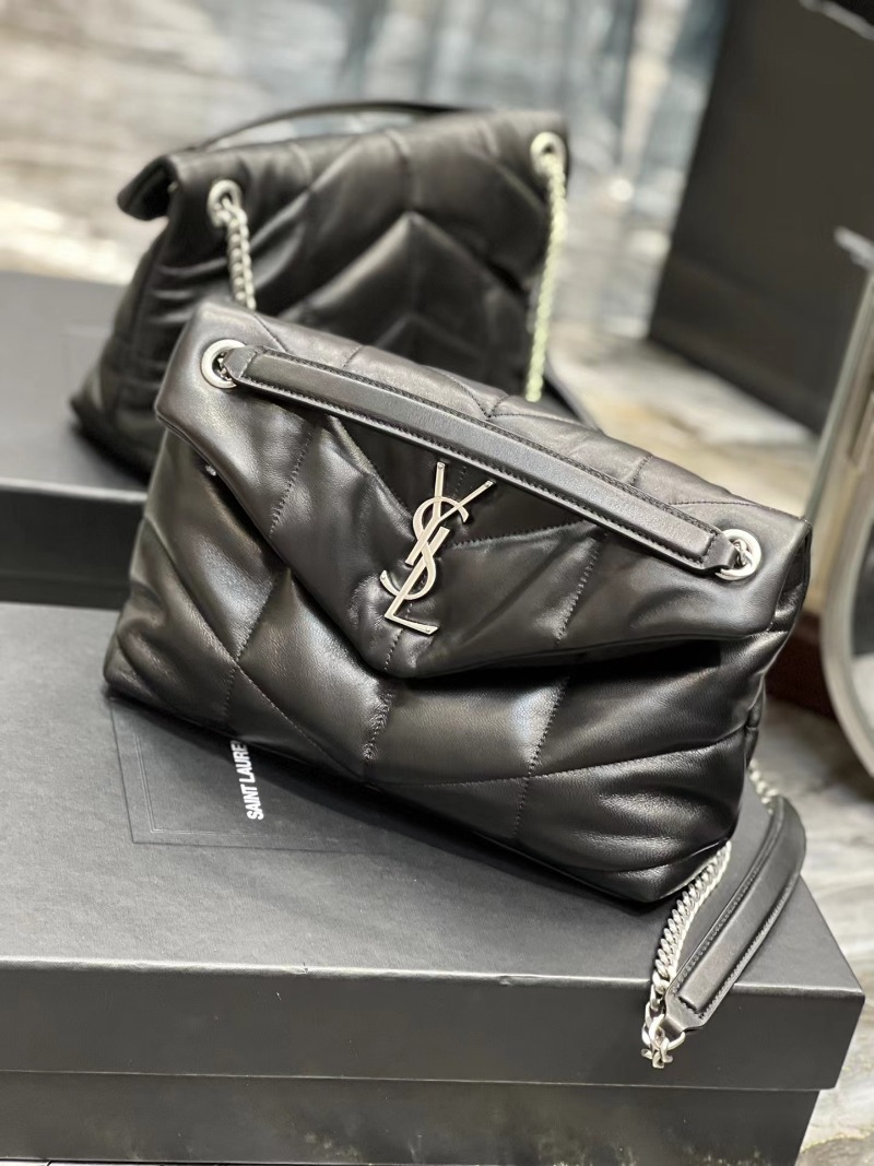 [러블리즈 이미주] Saint Laurent 생로랑 나파 퀼팅 푸퍼 스몰백