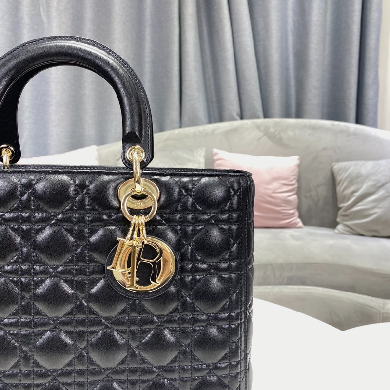 [블랙핑크 지수] DIOR 디올 레이디디올 라지 백 까나쥬